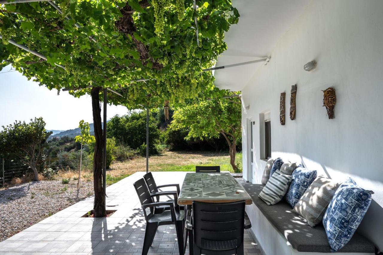Vrisidia Cottage - Nature, Seaview & Relax Plakias Exteriér fotografie